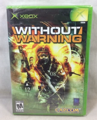 Without Warning (Microsoft Xbox) Brand New Sealed - Image 1 of 4