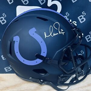 Matt Ryan Indianapolis Colts Autographed Full Size Matte Black Helmet Beckett