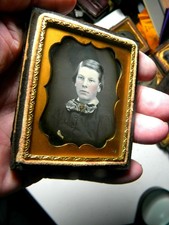 1/9 Plate Daguerreotype - Beautiful Man w Great Tintting