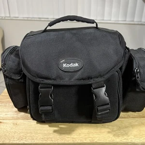 Kodak Camera Bag - Black NO Shoulder Strap - Detachable Side Pouch - Picture 1 of 13