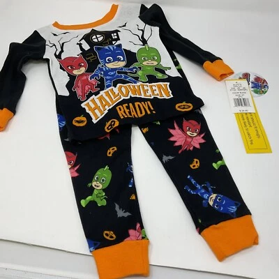 Halloween PJ MASCARILLAS Pijama Talla 2T Foto 1 de 4