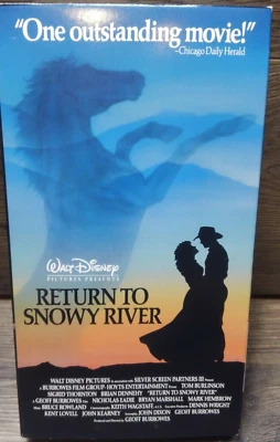 Walt Disney's RETURN TO SNOWY RIVER VHS Tom Burlingson Brian Dennehy LOW PRICE! - Image 1 of 3
