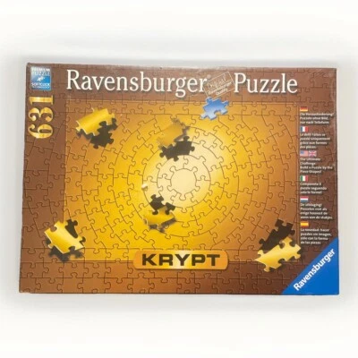 Rompecabezas Krypt Gold 631 piezas de Ravensburger, nuevo, sellado - súper desafiante Foto 1 de 4