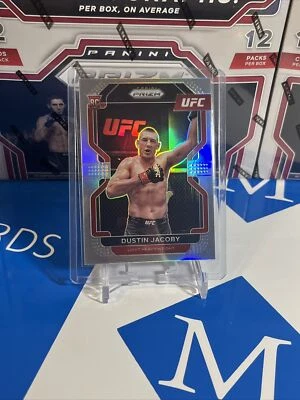 2021-2022 Prizm UFC Dustin Jacoby Silver Rookie - Image 1 of 2