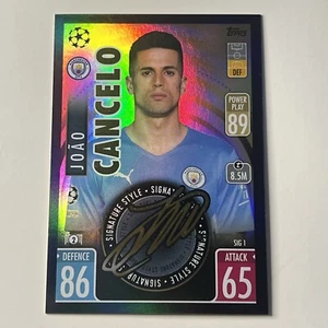 2021-22 UEFA Match Attax Extra SIGNATURE STYLE Foil ~ YOU PICK Complete Your Set - Picture 1 of 2