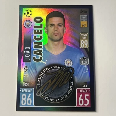 2021-22 UEFA Match Attax Extra SIGNATURE STYLE Foil ~ YOU PICK Complete Your Set - Image 1 of 2