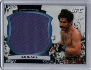 2012 Topps UFC Bloodlines Fight Mat Relic #JFMR-IM Ian McCall 25/88 - Picture 1 of 2