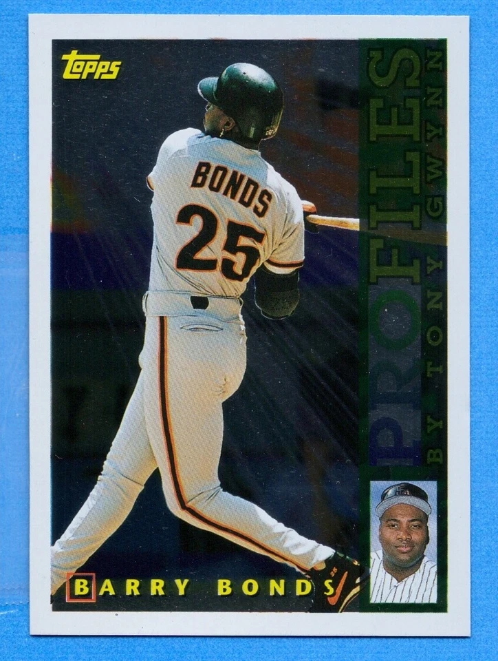 1996 Topps Profiles #NL3 Barry Bonds Giants - Image 1 of 1