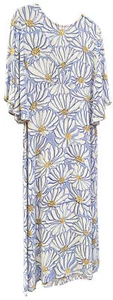 M&S NIEMANDES KIND BLAU EVA MIDI KLEID - Bild 1 von 1