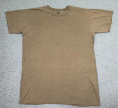 Camisa Duke Athletic Products Para Hombre Mediana Beige En Blanco Puntada Única EE. UU. Foto 1 de 4