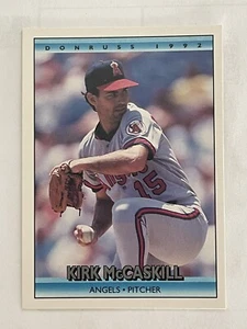 Donruss #340b Kirk McCaskill 1992 - Imagen 1 de 2