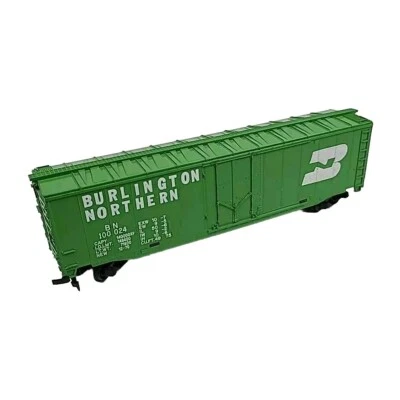 Vintage Roundhouse HO Scale Burlington Northern 2521 50' Box Car 100 024 - Image 1 of 4
