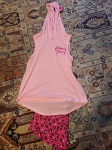 Girls SO Cat Kitty Feline Sleepy Hooded Pajamas 16 - Picture 1 of 2