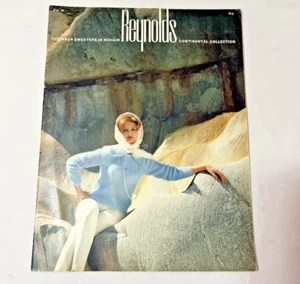 Designer Sweaters in MOHAIR, Reynolds #30 Continental Collection, Vintage - Picture 1 of 8
