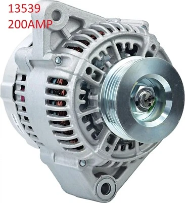 200 High AMP Alternator Isuzu Oasis L4 2.2L 2156cc 1996-1997 - Image 1 of 2