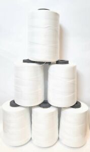 Heavy Duty Spool Sewing Thread for Bags Stitcher Closer 4200 ft (6 Rolls)