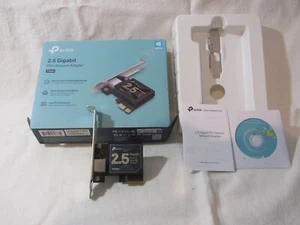 TP-Link TX201 2.5 Gigabit PCIe Network Card NIC Adapter - short time use - Photo 1/8