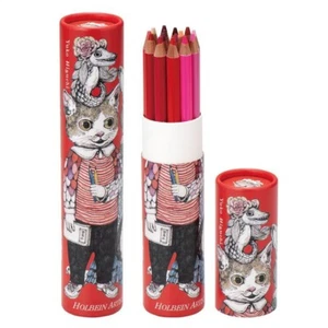 HIGUCHI YUKO x HOLBAIN Artist Colored Pencils Set of 15 Colors RED NEW Japan - Picture 1 of 1