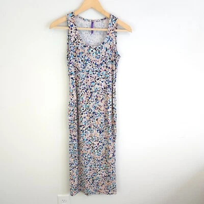 Seraphine Valentine Maternity Tank Dress Bodycon Stretch Scoop Neck Size 4 - Image 1 of 4