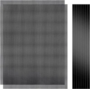 400X300mm Diy Pc Case Dust Mesh Filter, 2Pack Pvc Dustproof Mesh Filter Cover Wi - Picture 1 of 7
