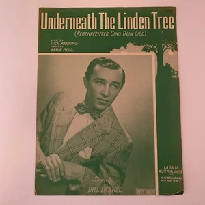 Partituras Underneath The Linden Tree 1949 vintage - Imagen 1 de 9
