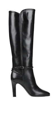 SAINT LAURENT Vernice Grupy charol botas hasta la rodilla - Italia talla 38 Foto 1 de 4