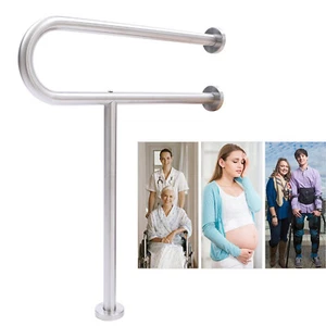 30 Inch Handicap Grab Bars Rails Toilet Handrails Bathroom Safety Bar Hand - Picture 1 of 14