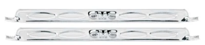 Juego de placas de umbral de puerta cromadas pulidas REA con logotipo GMC camionetas GMC 1960-1966 Foto 1 de 2