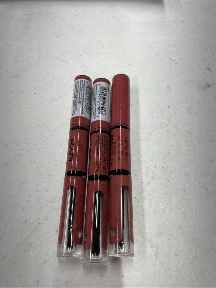 (3) NYX Shine Loud High Shine Lip Color - Movie Maker S18