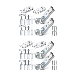 4-Teiliges FalttüR-Scharnier-FalttüR-Hardware-Reparaturset, Schiebe-Schrank7219 - Bild 1 von 6