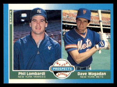 1987 Fleer Glossy #648 Dave Magadan Rookie RC - Image 1 of 2