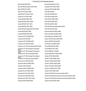 Tusk Flexible Cylinder Hone 52-54mm For Yamaha RT100 1990-2000 - Picture 1 of 2