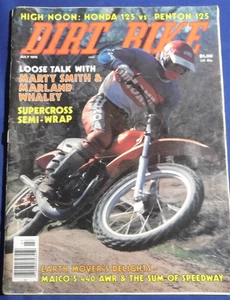 DIRT BIKE MAGAZINE JULY 1976 CR125M VS PENTON 125 MARTY SMITH SUPX VINTAGE - Picture 1 of 9