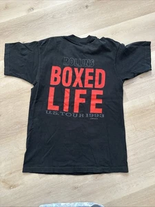 Rollins Band Boxed Life Us Tour 1993 Vintage Less Bullets More Brains T-Shirt L - Bild 1 von 16