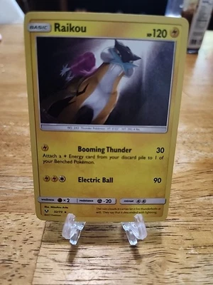 Raikou 32/73 Shining Legends Holo Rare 2017 Pokemon TCG - Image 1 of 4