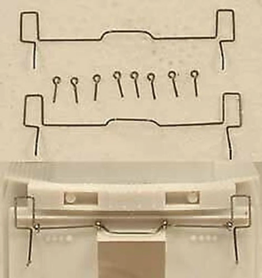 Cal Scale HO Coupler Lift Bars For EMD GP & SD Units 1 Pair 522 - Image 1 of 1