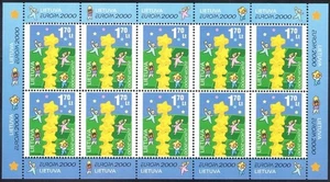 LITUANIA 2000 Europa MF MNH** - Picture 1 of 1