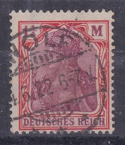 76170) WOLF (Mosel) Stempel 1922 auf Marke - Bild 1 von 1