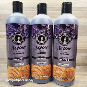 Softee Honey Lavender Shampoo Hair Repairing Value 3 Pack 16.5oz Free Ship - Picture 1 of 7