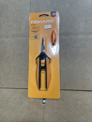 Fiskars 399240-1003 Straight Cut Snip Scissors - Orange & Black - Image 1 of 3