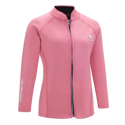 iiniim 2mm Neoprenanzug Oberteil Für Frauen Langarm Thermal Jacke Schwimmen ﻿ - Bild 1 von 4