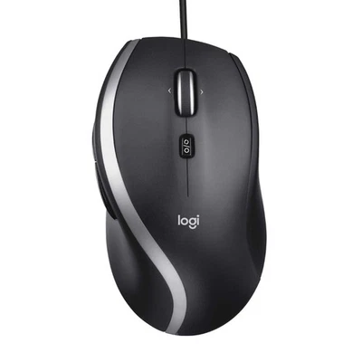 Logitech Wired Mouse M500s High Speed ​​Scroll Wheel 7Button USB Black - Image 1 of 4