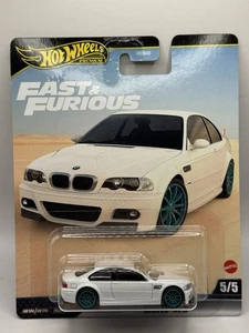 Hot Wheels Premium Fast & Furious BMW M3 - 1:64 Diecast Real Riders - Picture 1 of 5