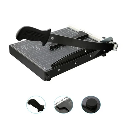 Profi Hebelschneider Papierschneider A4 Schneidemaschine Guillotine Foto Metall - Bild 1 von 4