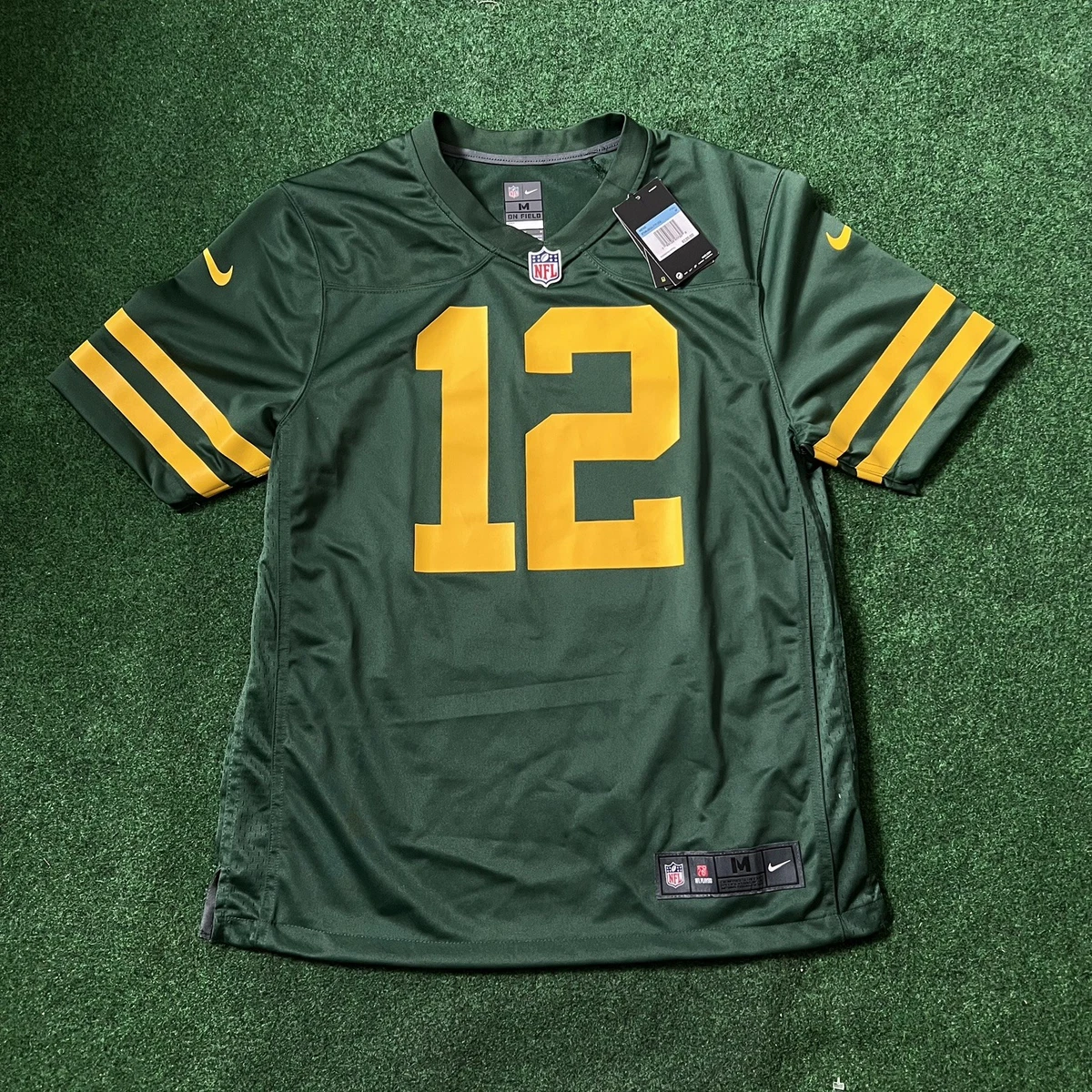 Green Jersey Aaron Rodgers #12 Green Bay Packers Limited Player