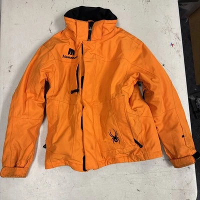 SPYDER THINSULATE Orange JACKET Size 10 youth Mammoth Ski Team - Image 1 of 4