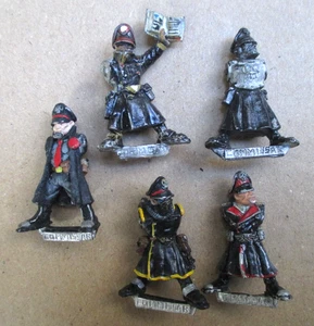 D26C06 COMMISSAR BODY x5 ROGUE TRADER WARHAMMER 40000 40,000 (1988) - Picture 1 of 4