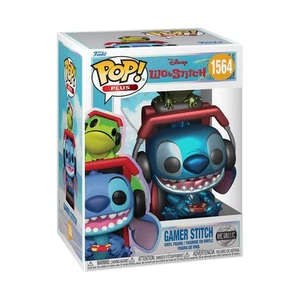 Funko Pop! Plus: Lilo & Stitch - Gamer Stitch (Metallic) - Picture 1 of 7