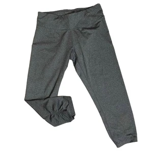 Calvin Klein Leggings Gris Performance TALLA PEQUEÑA Recortados Bolsillo Oculto Fruncido - Imagen 1 de 8