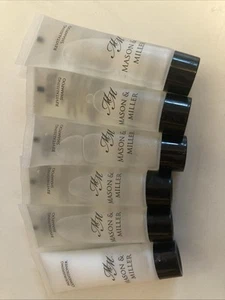 5 x 20ml Mason & Miller Shampoo Spa Travel Gym Hotel And 1x Conditioner - Picture 1 of 1